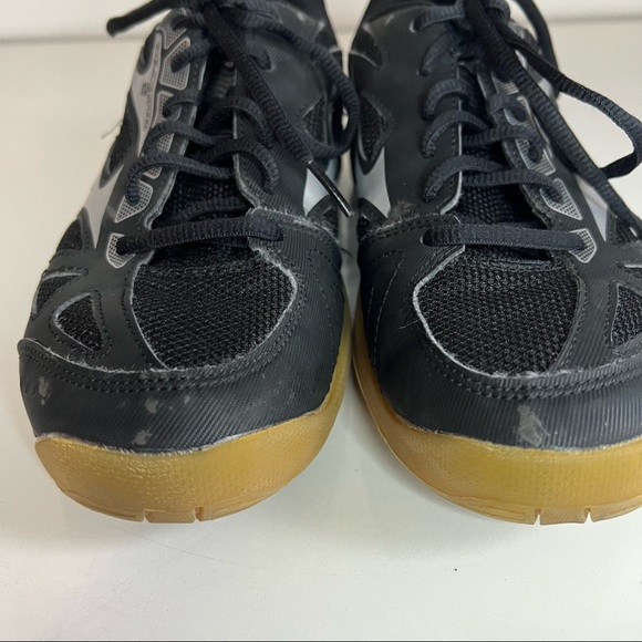 Mizuno Cyclone Speed 2 Volleyball Shoe Black Silver Gum Sole Women’s Size 9 - Picture 3 of 11